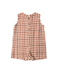 Maverick Romper | Poppy Gingham
