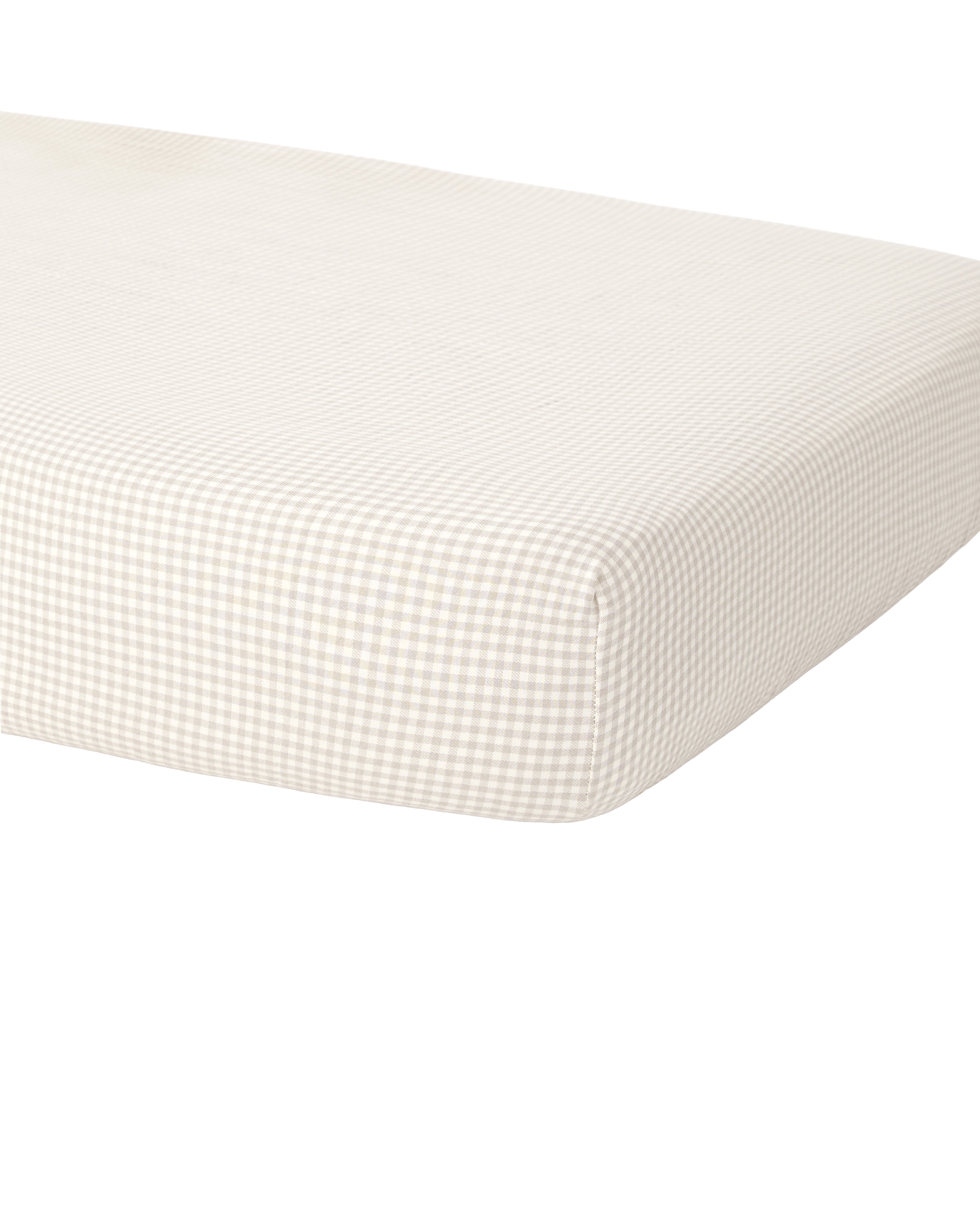Woven Crib Sheet l Ivory