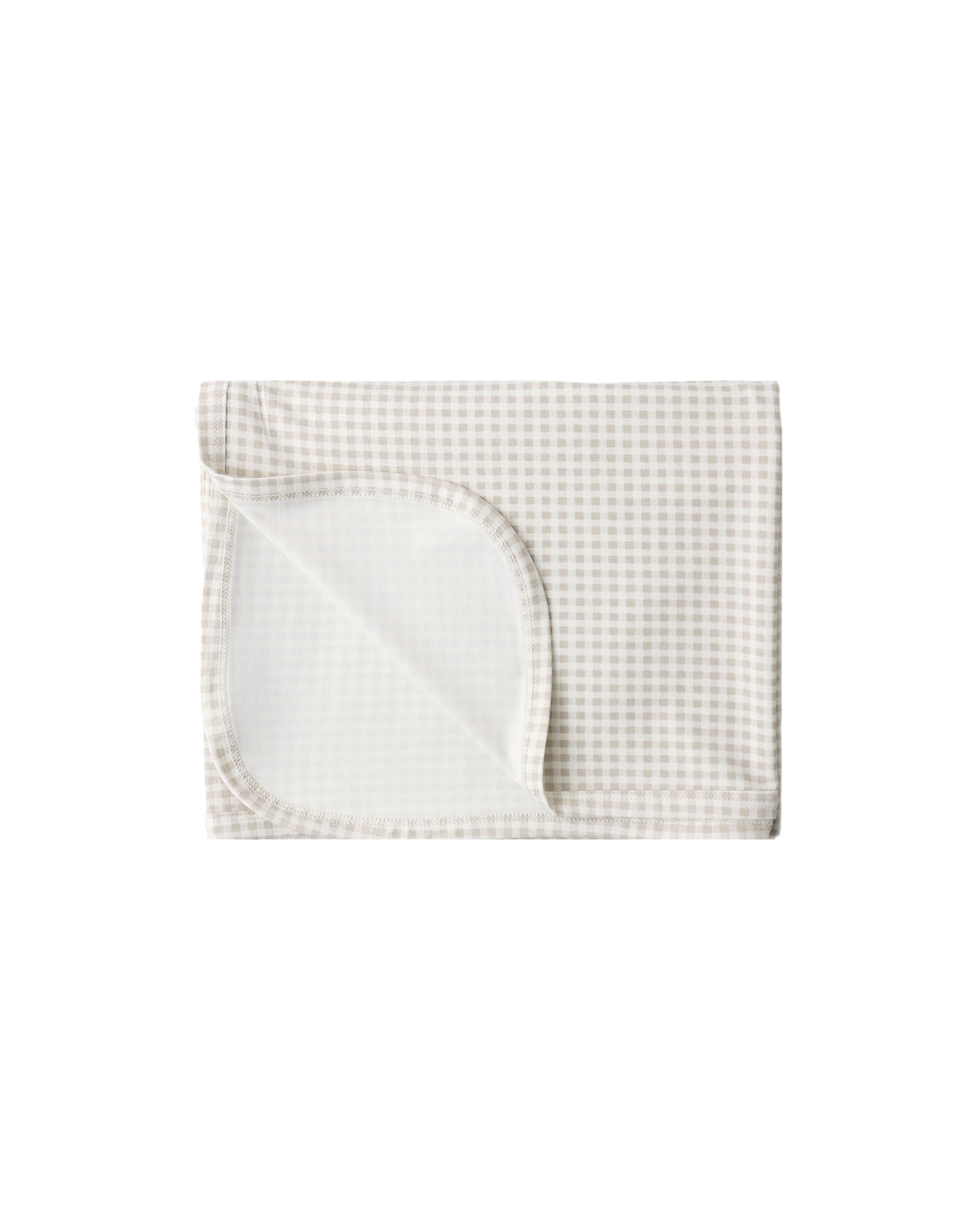 Swaddle | Oat Gingham