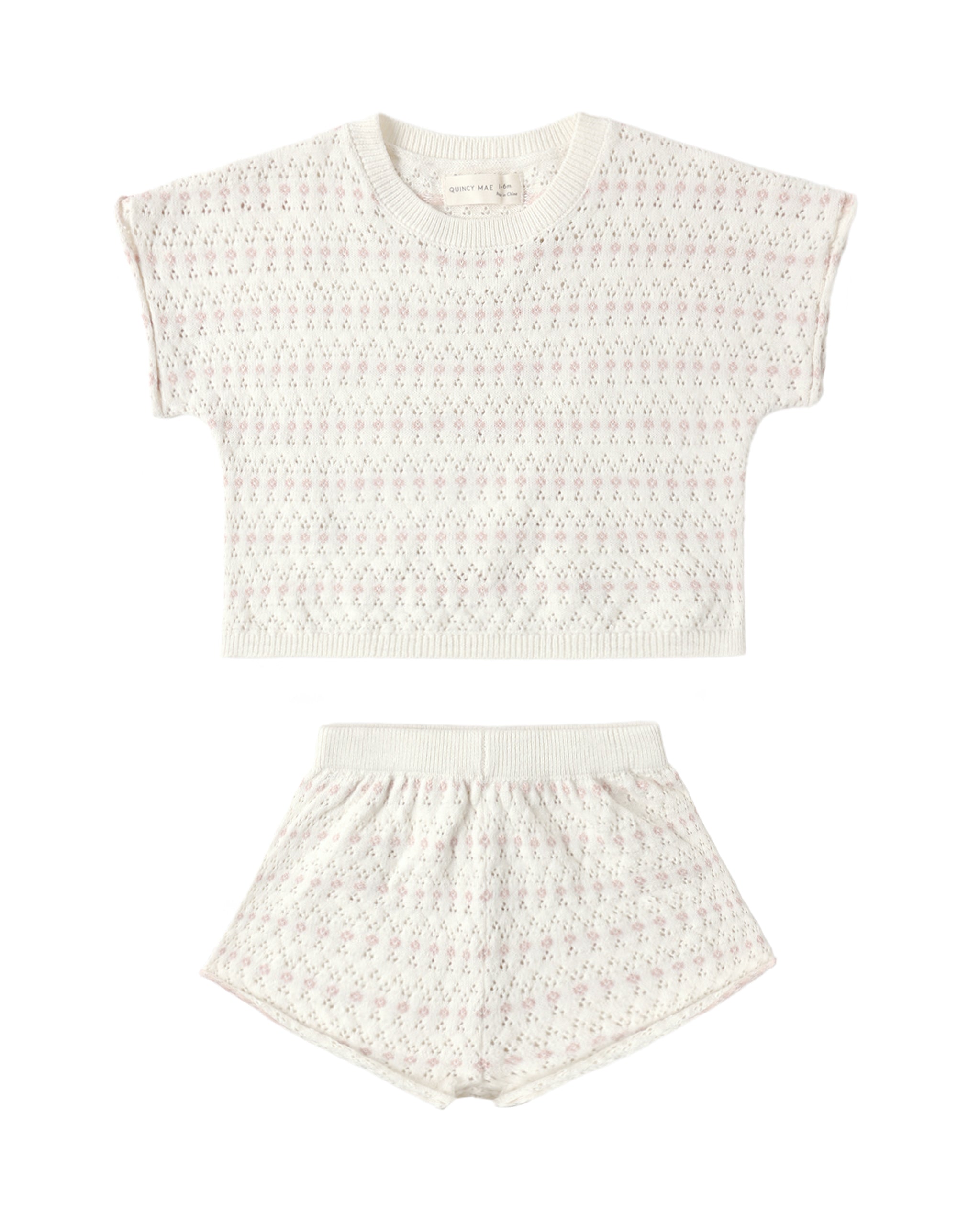 Relaxed Summer Knit Set | Ivory