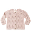 Scalloped Cardigan | Blush