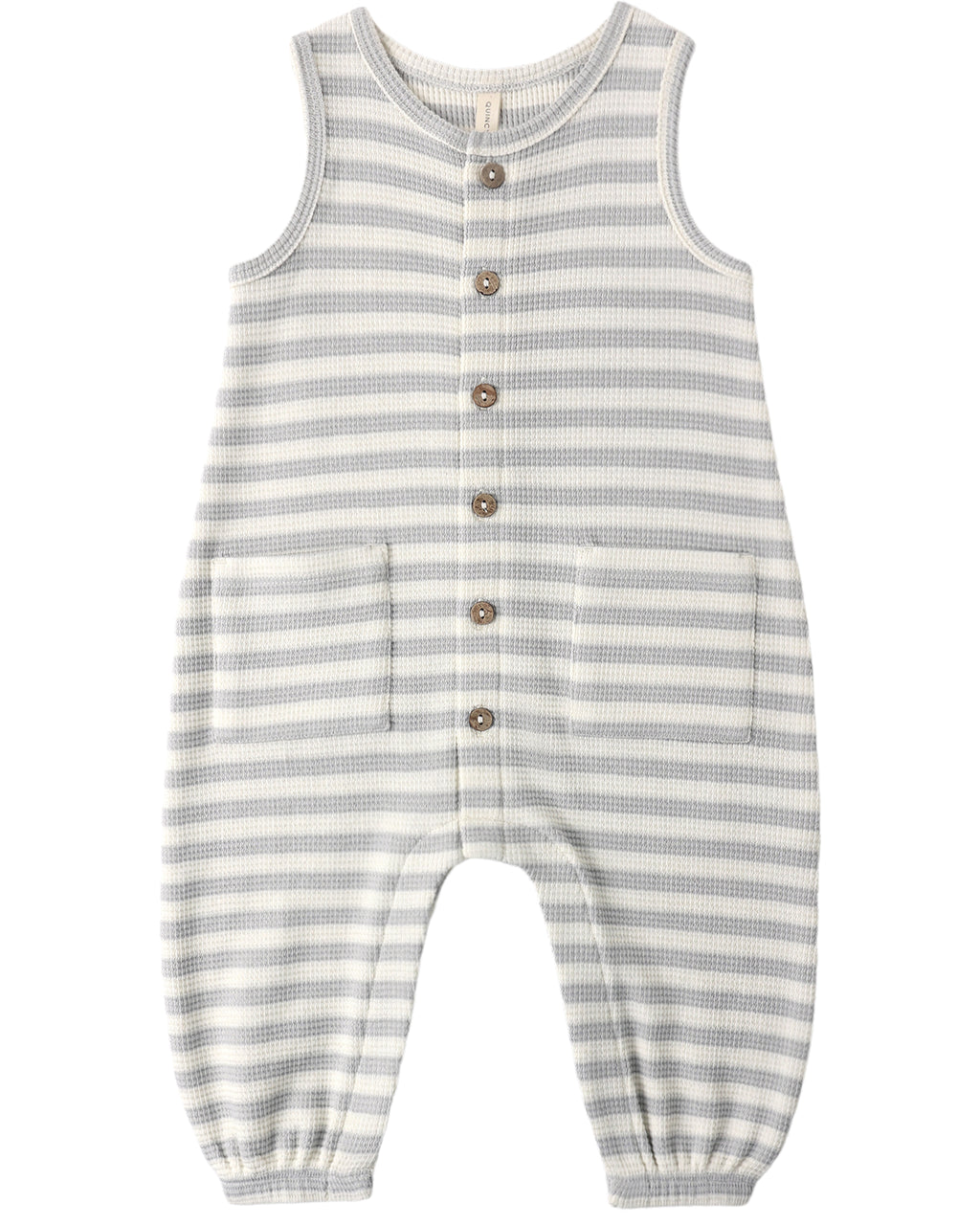 Waffle Jumpsuit | Sky Stripe