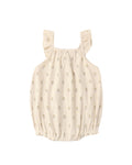 Ribbed Ruffle Romper | Buttercup