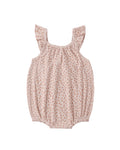 Ribbed Ruffle Romper | Posy