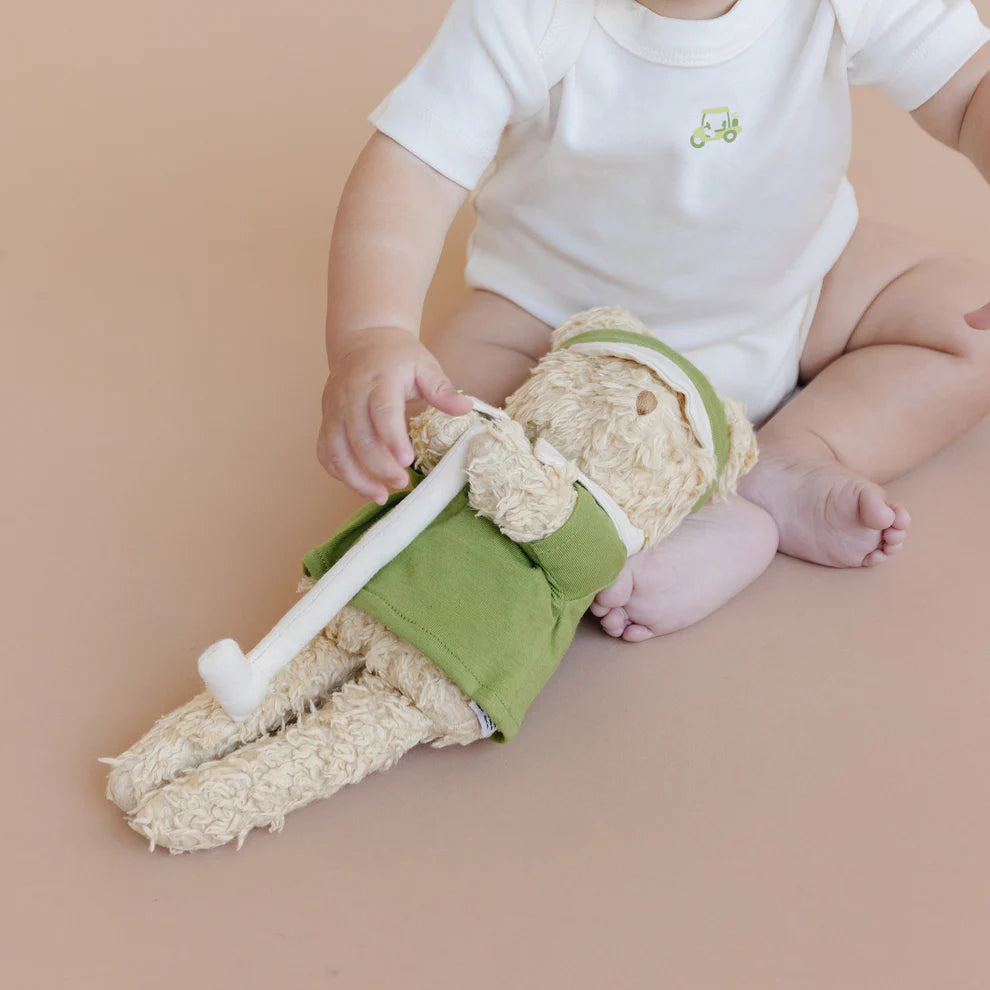 Walter Bear Golf Plush Toy - Green